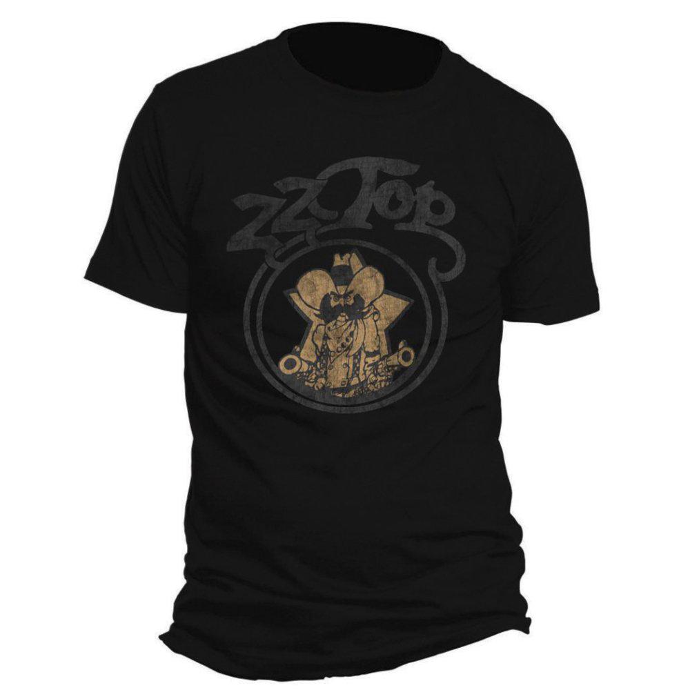 ZZ Top - Outlaw Village Tshirt Homme - Noir